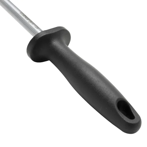 Vista 3 de Afilador de acero Winco, 12 pulgadas, 12", Acero inoxidable