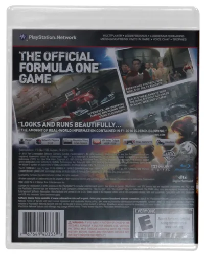 Vista 2 de f1 2010 - Playstation 3