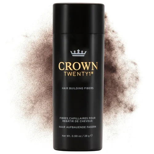 Vista 8 de CROWN Fibras para la construcción del cabello (0.99 oz), cubren instantáneamente el cabello fino y adelgazante para un aspecto más grueso