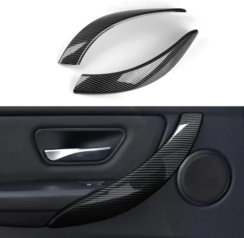 Vista 14 de Funda para reposabrazos de automóvil, caja de almacenamiento de tapa de color carbono, ajuste ABS para BMW F30 2012 2013 2014 2015 2016 2017 2018