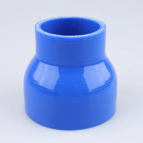 Vista 7 de AC PERFORMANCE ID de 1" a 1/2" (25mm a 13mm) Manguera de silicona recta reductora de 3 capas reforzada negra, 3" de longitud Negro