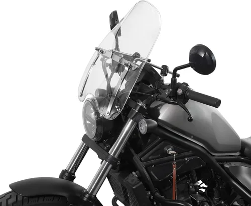 Vista 9 de TCT-MOTORPARTS Parabrisas delantero transparente de 7/8 pulgadas apto para Harley Softail Sportster XL883 1200 FLTR FLTX FLHT Dyna Street Bob Wide