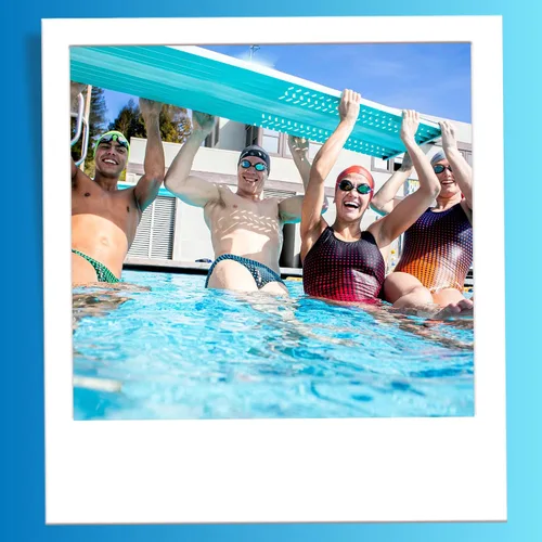 Vista 8 de Sporti Gafas de natación unisex para adultos, antiempañamiento, para hombres y mujeres