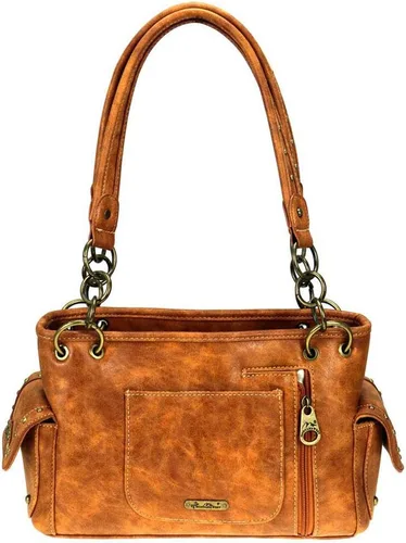 Vista 4 de Montana West Western Bling Collection - Bolso de mano con asa superior