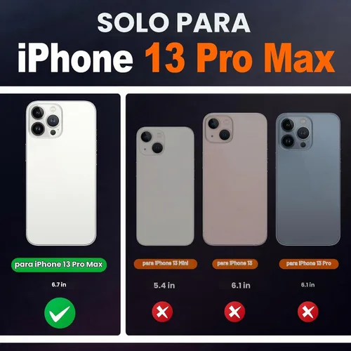 Vista 2 de SHIELDON Funda para iPhone 13 Pro Max 5G, Funda de Cartera de Cuero Genuino Magnética Folio a Prueba de Golpes con Soporte Kickstand Portador