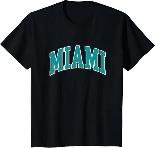 Vista 37 de Miami - Hometown Pride - Diseño retro - Camiseta clásica