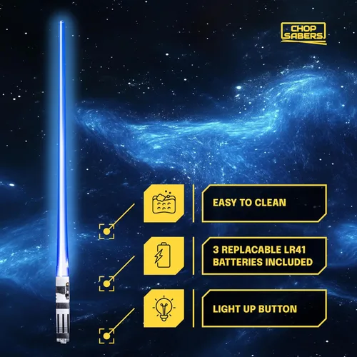 Vista 5 de Palillos Chop Sabers Light Up Lightsaber, 4 pares