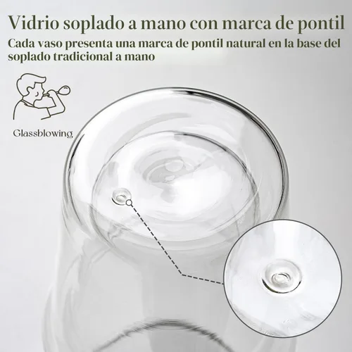 Vista 9 de KEMORELA Juego de 2 vasos de vidrio de doble pared de 28 onzas, popotes reutilizables extra anchos de 0.512 in, vaso Boba, vasos de agua de boca