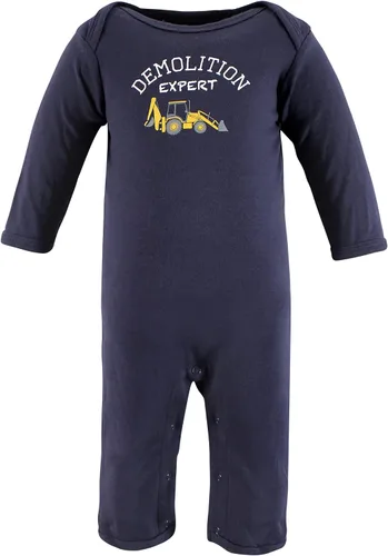 Vista 4 de Hudson Baby baby-girls Cotton Coveralls