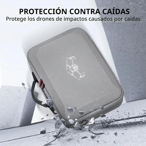 Vista 5 de STARTRC - Funda de transporte para DJI Mini 4 Pro, bolsa de viaje portátil para DJI Mini 4 Pro Fly More Combo - Bolsa de hombro para drone