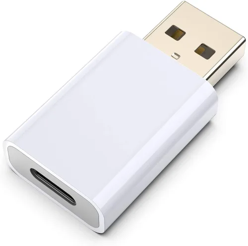 Vista 14 de LMUBOY Adaptador USB a USB-C, compatible con Apple MagSafe Watch 7/8/9/10/SE/Ultra, adaptador tipo C hembra a USB macho para iPhone 16 15 14 13 12