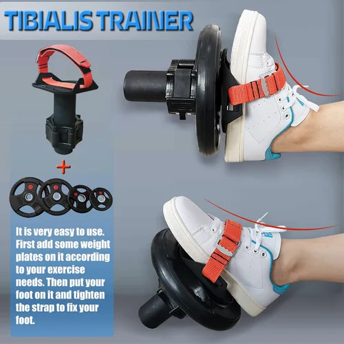Vista 6 de BLUSLM Tib Bar para entrenamiento de fuerza de piernas, equipo de ejercicio muscular bíceps femoral Tibia Dorsi Máquina de pantorrilla, Tibialis Bar