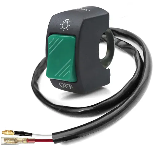 Vista 15 de 1 pieza de interruptor de manillar de motocicleta, botón de encendido y apagado, parte de ajuste para luz de motocicleta LED U5 U7 U2, interruptor