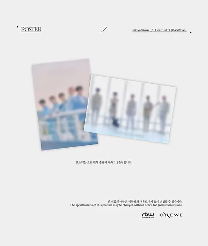 Vista 4 de ONEWE STUDIO WE : GRABACIÓN #3 3er álbum demo K-POP SEALED