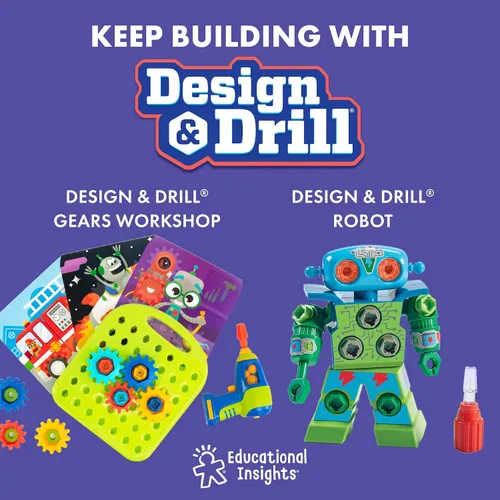 Vista 7 de Taller de Robot de Diseño y Taladro Educational Insights