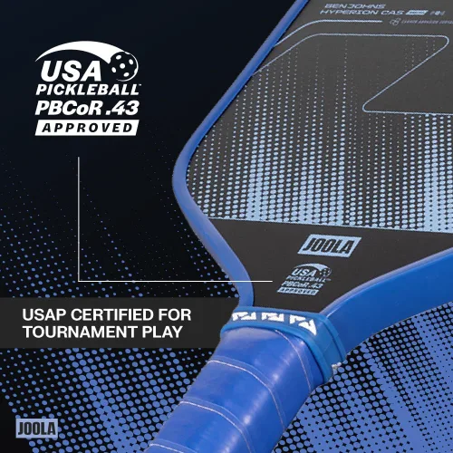 Vista 7 de JOOLA Ben Johns CAS 16mm Carbon Fiber Pickleball Paddle - CAS Surface Tech - Control & Power Paddle - USAP Approved - Aero Curve - Feel-Tec Pure