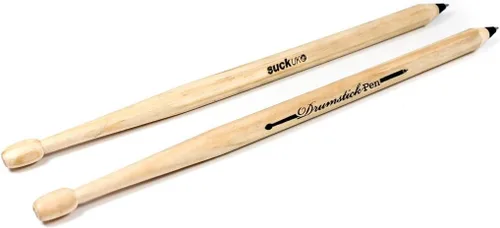 Vista 3 de Suck UK Bolígrafo Baqueta - Regalos de Baterista para Hombres - Regalos Para Bateristas - Accesorios de Batería - Bolígrafo de Madera