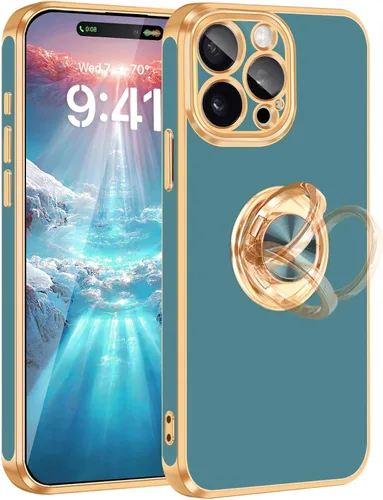 Vista 29 de Fingic Funda para iPhone 11, Funda para iPhone 11 con Soporte de Anillo [Soporte de Anillo Giratorio de 360° Base Magnética]
