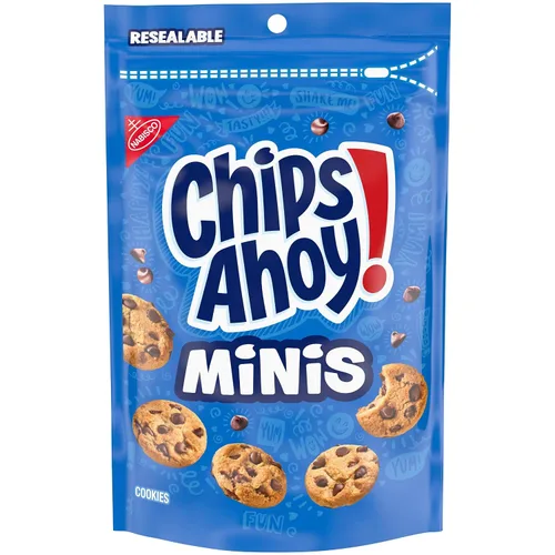Vista 31 de CHIPS AHOY! Chewy Minis - Galletas con chispas de chocolate, paquetes de 12-3 onzas