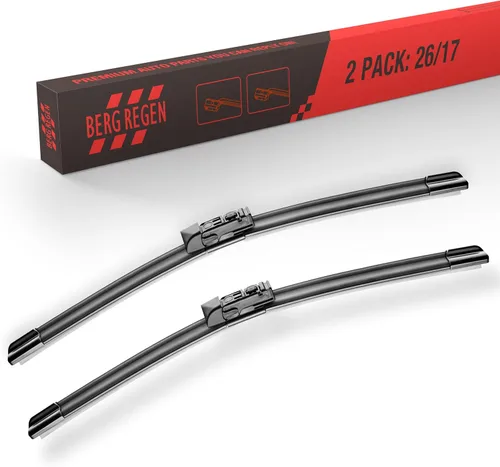 Vista 76 de BERG REGEN Escobillas limpiaparabrisas de 15"+15" con escobilla trasera de 13" - Juego de repuesto automotriz para Jeep Wrangler JK 2008 2009 2010