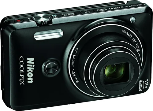 Vista 3 de Nikon COOLPIX S6900 Cámara digital con zoom óptico 12x y Wi-Fi incorporado (negro)