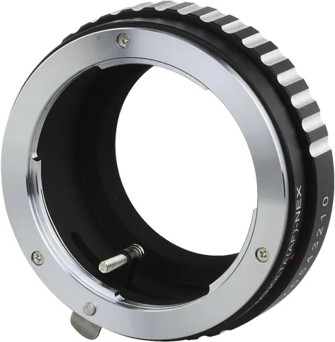 Vista 5 de Haoge Adaptador de montaje de lente para Sony Alpha A-Type Minolta MAF AF Mount lente a cámara Sony E Mount NEX como a3000 a3500 a5000 a5100 a6000