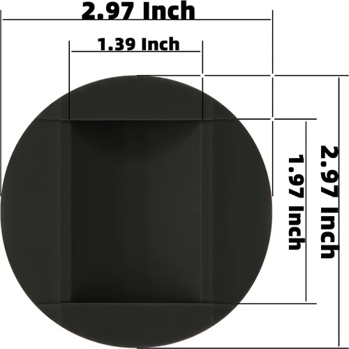 Vista 3 de Tazas de muebles y topes de cama – Soporte de silicona de alta calidad antideslizante para muebles de sofá, cama, sillas de piano/pata, protector