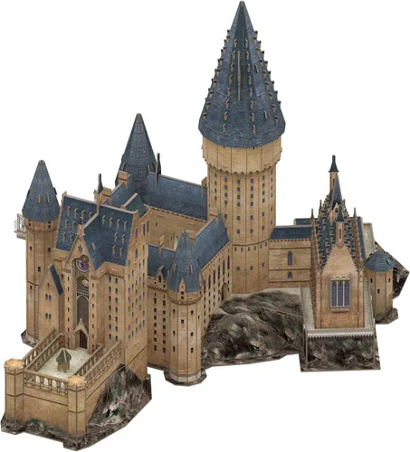 Vista 4 de 4D Cityscape Harry Potter Great Hall - Rompecabezas de papel 3D estándar, multicolor