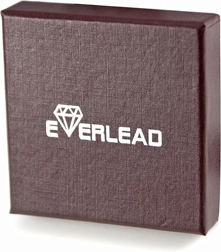 Vista 5 de EVERLEAD Medallón flotante de acero inoxidable 316L con cristales checos