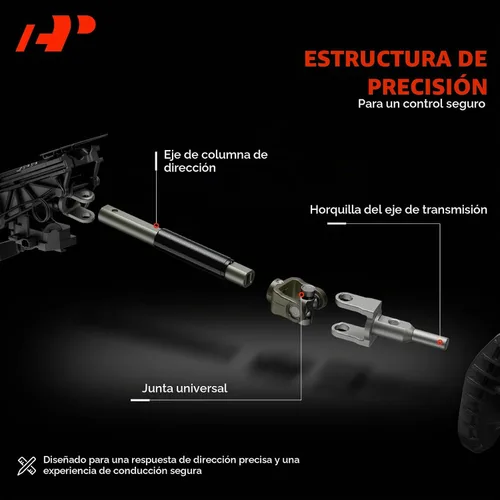 Vista 4 de A-Premium Eje Inferior de la Columna de Dirección Eje de la Columna de Dirección Compatible con Ford Explorer 2016-2019, Flex 2013-2019, Explorer