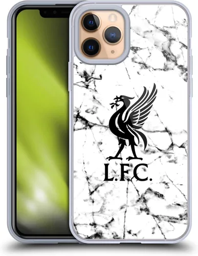 Vista 29 de Oficial LIVERPOOL Football Club 2017/18 Mármol Soft Gel Case para iPhone de Apple 7 Plus/8 PLUS Escudo negro.