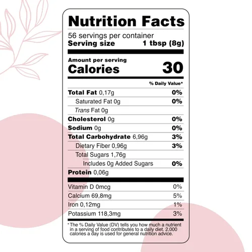 Vista 2 de Polvo seco de escaramujos – Polvo de vitamina C a base de plantas – Superalimento para apoyo inmunológico, vitalidad natural y envejecimiento