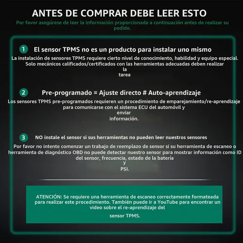 Vista 6 de Sensor de presión de neumáticos CDWTPS, 42607-33021 sensor TPMS, PMV-107J 315 Mhz, sistema de monitoreo de presión de neumáticos compatible