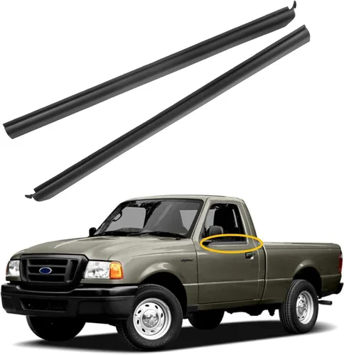 Vista 8 de Cinta de sellado para ventana, compatible con Toyota 4Runner de 4 puertas 1996-2002, juego de cinturón de sellado de moldura de ventana
