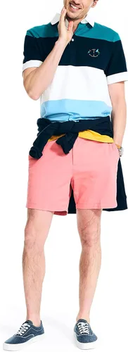 Vista 4 de Nautica Camisa de rugby a rayas para hombre