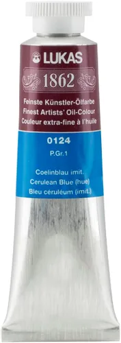 Vista 87 de Lukas 1862 Pintura al Óleo para Artistas Profesionales - Colores Tierra Amarillentos, 37 mL - Juego de 4 - Destacada Resistencia a la Luz, Sin