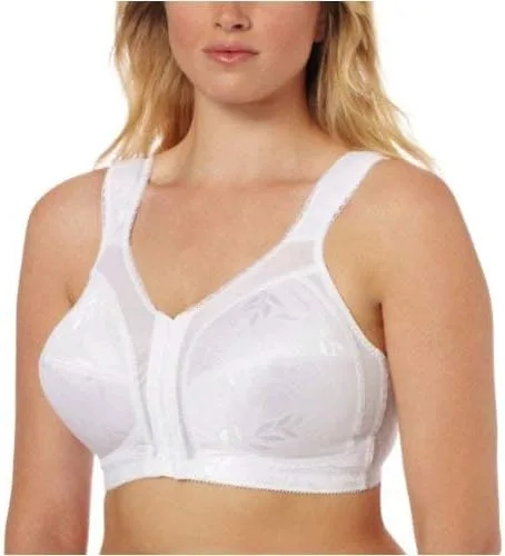 Vista 3 de Playtex #4695B Corpiño con cierre frontal y espalda flexible, para mujer.