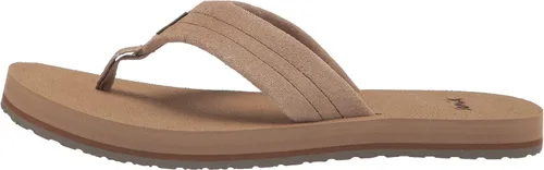 Vista 8 de Sanuk Beer Cozy Stacker - Sandalias de ante para hombre