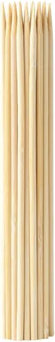 Vista 17 de Restaurantware Robata - Pinchos para asar de 8 pulgadas, 100 pinchos de alta resistencia, pinchos de bambú desechables congelables para verduras