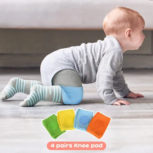 Vista 4 de BOSONER Rodilleras antideslizantes para bebés y niños y niñas, el mejor regalo para bebés, rodilleras unisex para bebés y niños pequeños