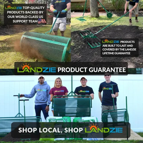 Vista 7 de Landzie Herramienta extractor de malezas Weeder, extractor de malezas de acero de 55 pulgadas con mango largo