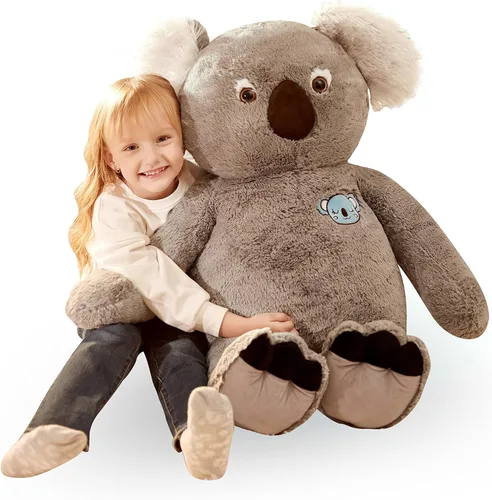 Vista 29 de IKASA Animal de Peluche de Gato Grande Juguete de Peluche, Gatito Gigante Lindo Juguetes Suaves Jumbo, Peluche Enorme de Gran Tamaño Peluche