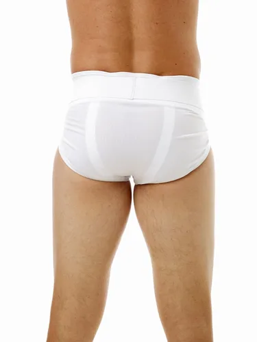 Vista 2 de Underworks Braga de soporte para hernia inguinal pequeña 28-32 cintura