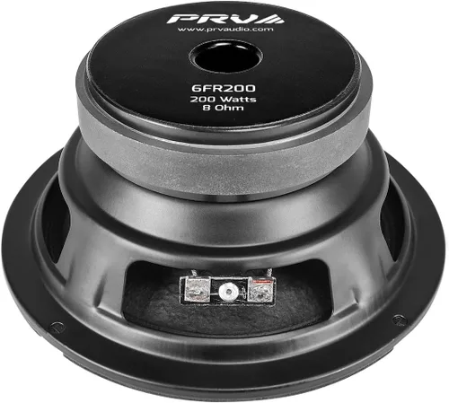 Vista 7 de PRV AUDIO 6FR200 Altavoz de rango completo de 6 pulgadas, 8 ohmios, 200 vatios de potencia de programa continuo, 100 vatios de potencia RMS, 92.5