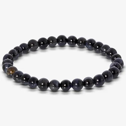 Vista 577 de Gem Avenue Handmade Round Bead Stretch Bracelet Unisex Natural Stone Beaded Jewelry for Men & Women, Elastic Wristband for Daily Wear