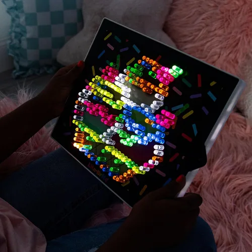 Vista 7 de El Puente Direct Lite Brite Magic visualización (estilo retro) Juguete