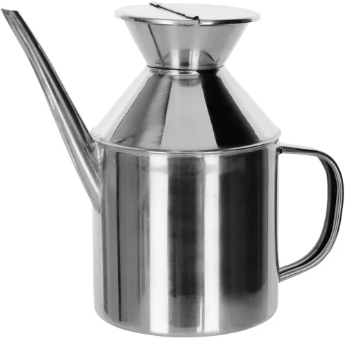 Vista 4 de IBILI Lata de aceite, plata, 8.5 fl oz