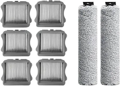 Vista 2 de Compatible with Tineco Floor One S3 iFloor 3 Roller Brush HEPA Filter Set 4