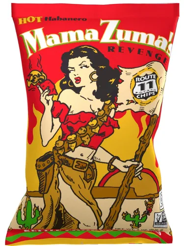 Vista 16 de Route 11 varias papas fritas (pepinillo de eneldo, 2 oz (30 ct))