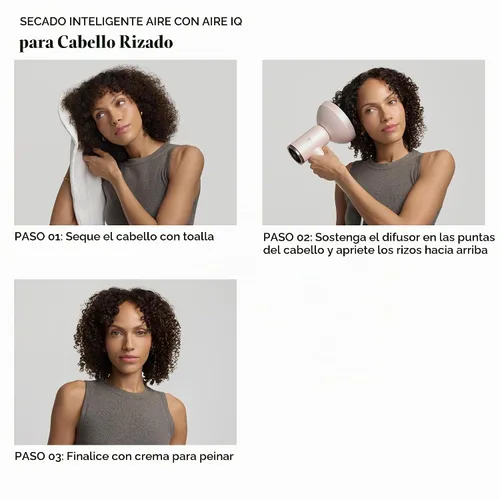 Vista 12 de T3 Aire IQ Kit de secador de pelo con concentrador de secado rápido, concentrador de estilo, difusor y soporte para secadora Golpes rápidos
